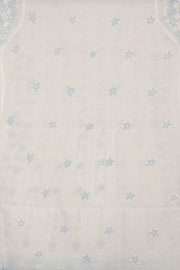 Chikankari Embroidered Cotton Anarkali Suit Material 10057958