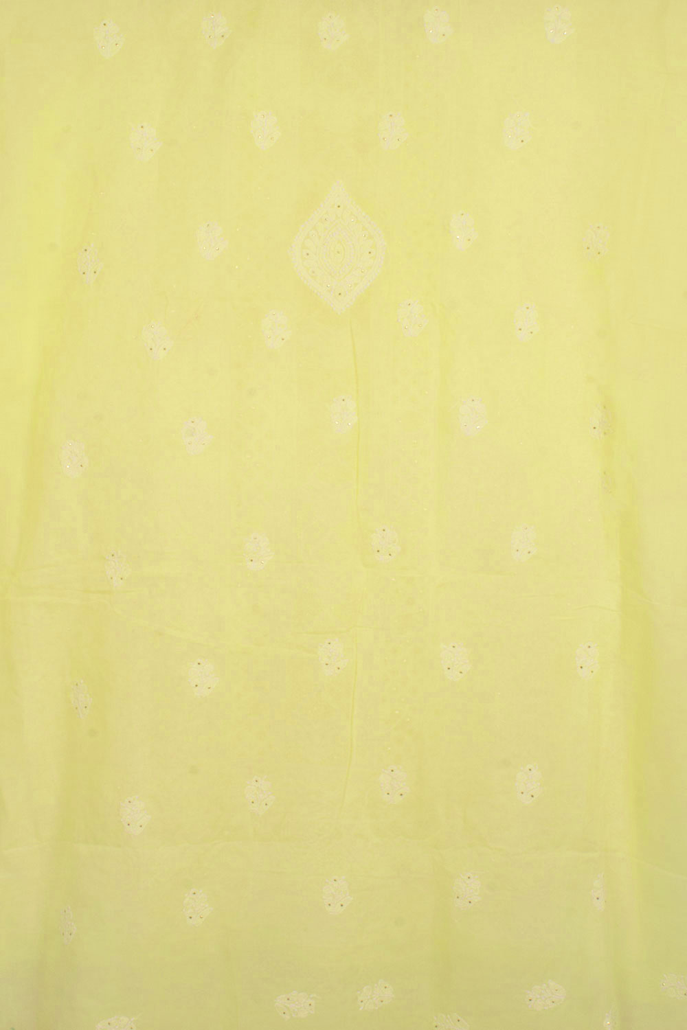 Chikankari Embroidered Cotton Salwar Suit Material 10057965
