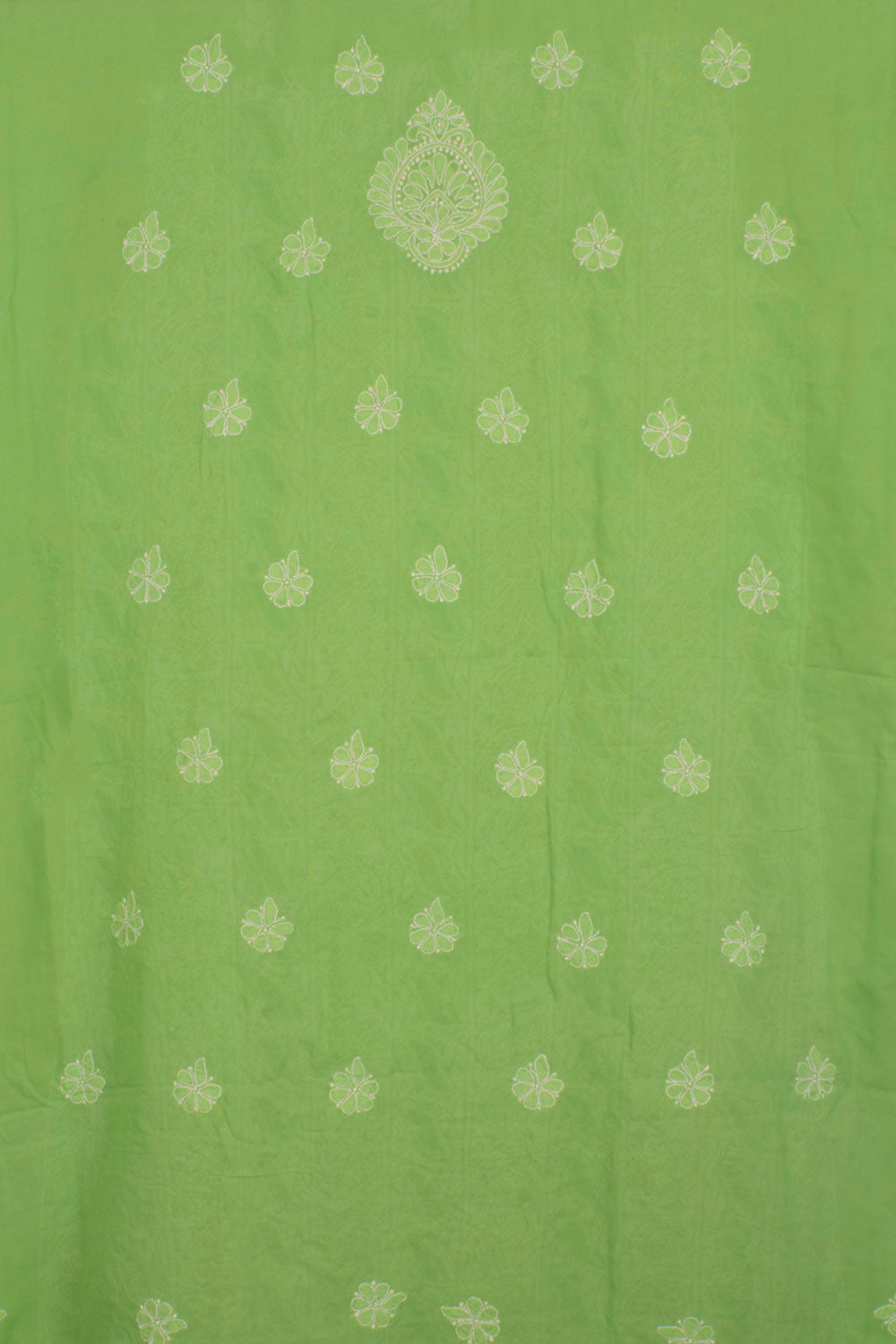 Chikankari Embroidered Cotton Salwar Suit Material 10057967