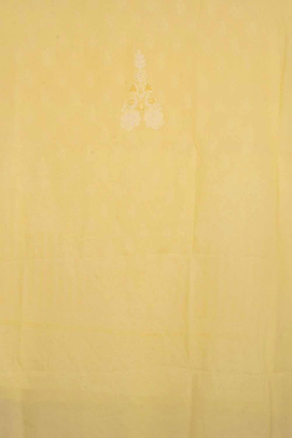 Chikankari Embroidered Cotton Salwar Suit Material 10057970