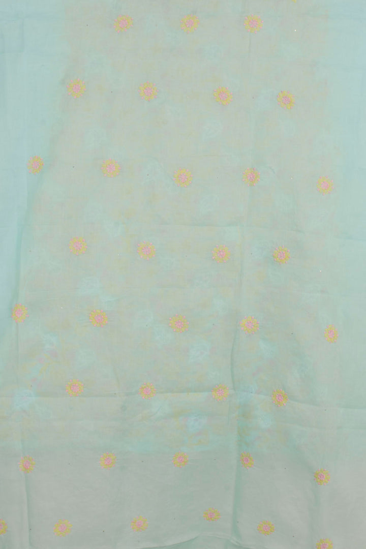 Chikankari Embroidered Cotton Salwar Suit Material 10057974