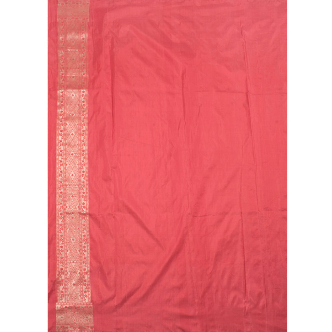 Handloom Banarasi Katrua Katan Silk Saree 10055998