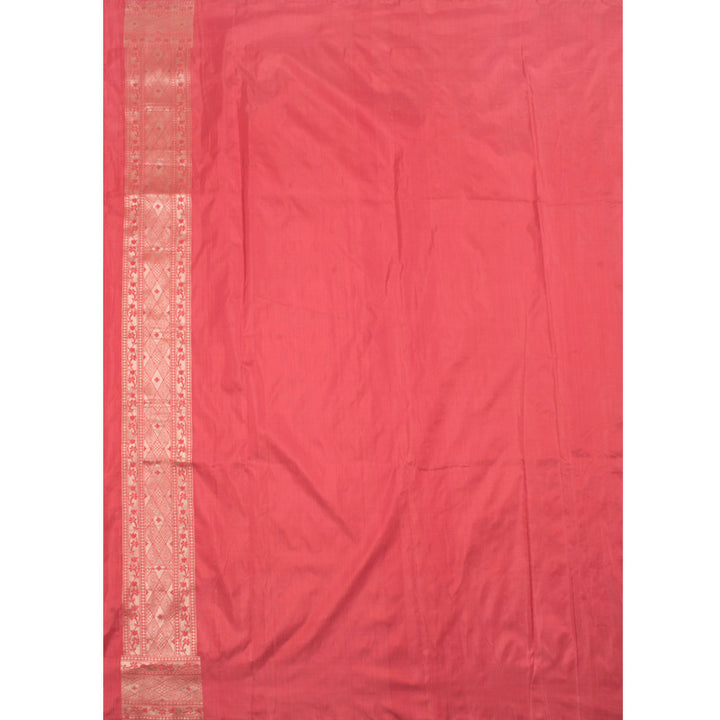 Handloom Banarasi Katrua Katan Silk Saree 10055998
