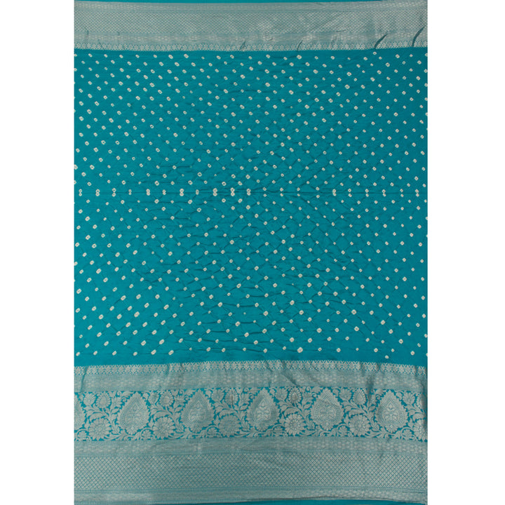 Kanjivaram Pure Silk Bandhani Saree 10057386