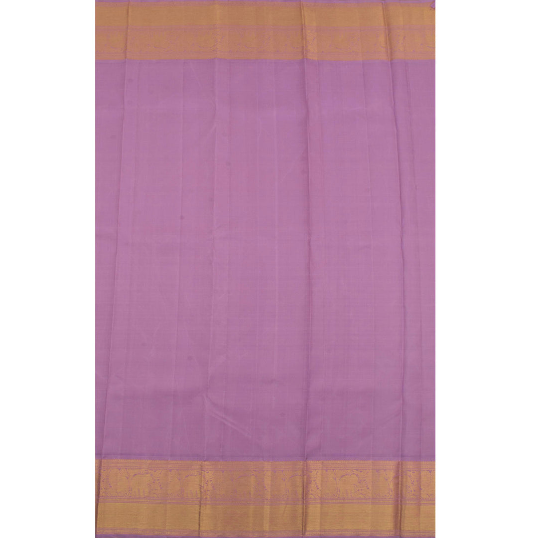 Handloom Pure Zari Korvai Kanjivaram Silk Saree 10056390