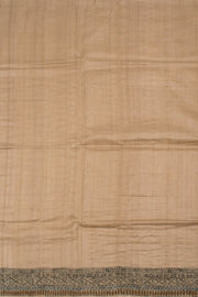 Hand Painted Madhubani Bhagalpur Tussar Silk Saree 10057650