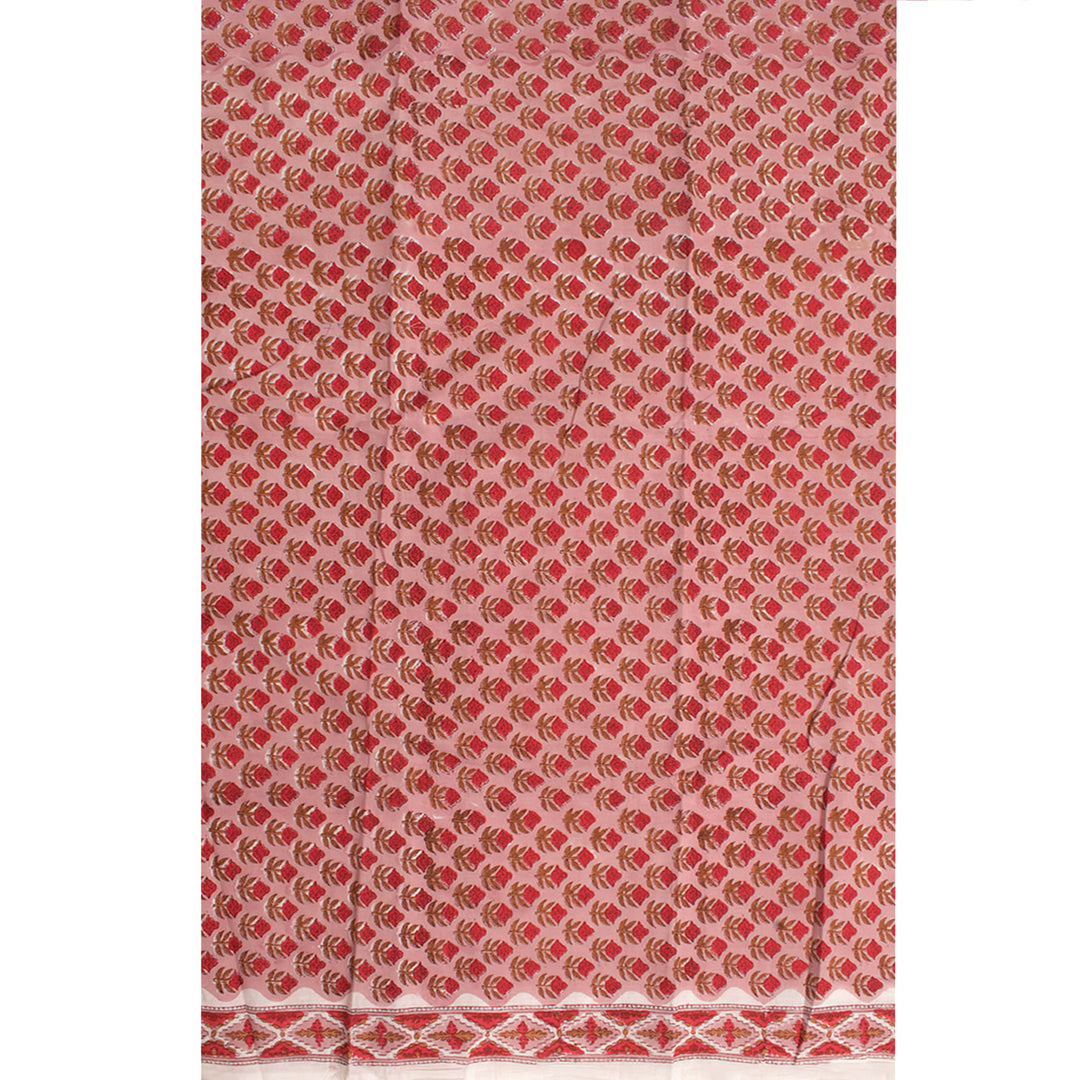 Hand Block Printed Cotton Salwar Suit Material 10056177