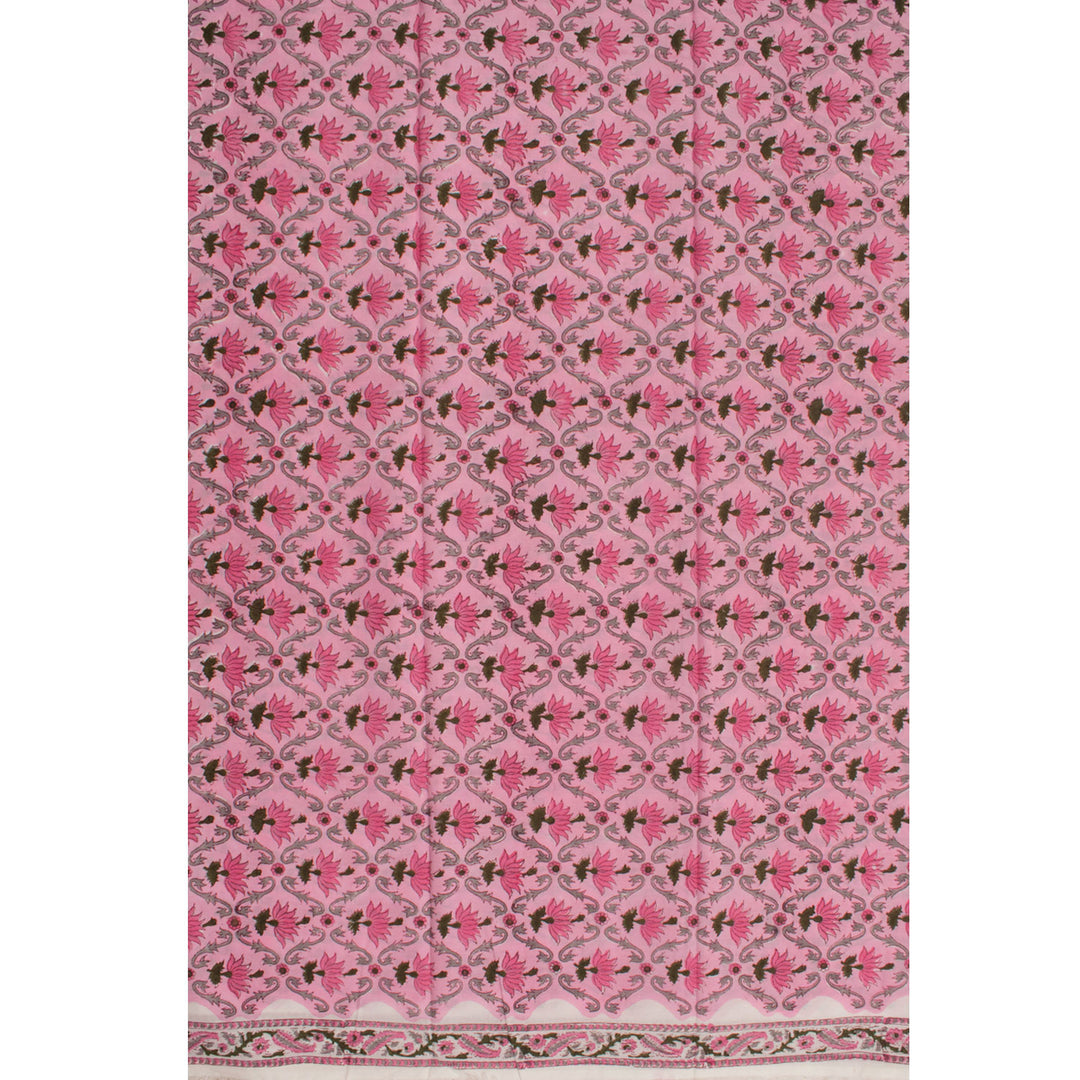 Hand Block Printed Cotton Salwar Suit Material 10056169