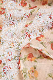 Chikankari Embroidered Kota Cotton Salwar Suit Material 10059376