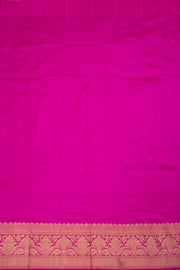 Mustard Yellow Handloom Banarasi Kadhwa Katan Silk Saree 10061142