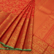 Pure Zari Bridal Jacquard Kanjivaram Silk Saree 10055748