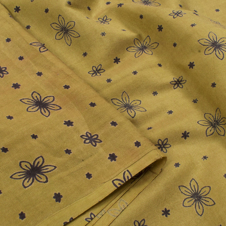 Printed Bhagalpur Silk Salwar Suit Material 10055888