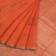 Printed Handloom Chanderi Silk Cotton Saree 10055905