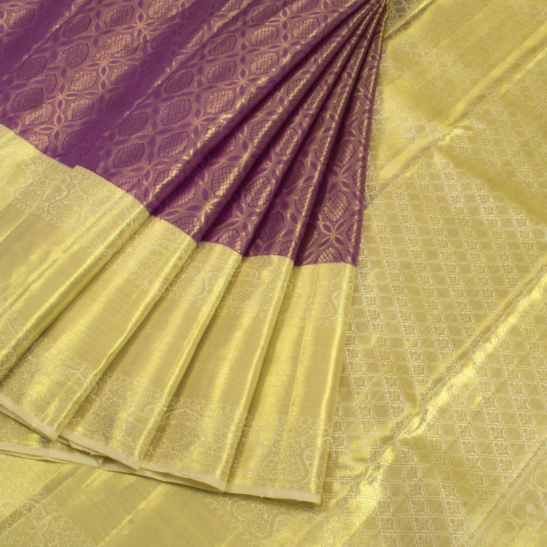 Pure Tissue Silk Bridal Jacquard Kanjivaram Saree 10056505