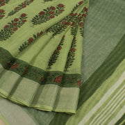 Printed Bhagalpur Linen Saree 10056490