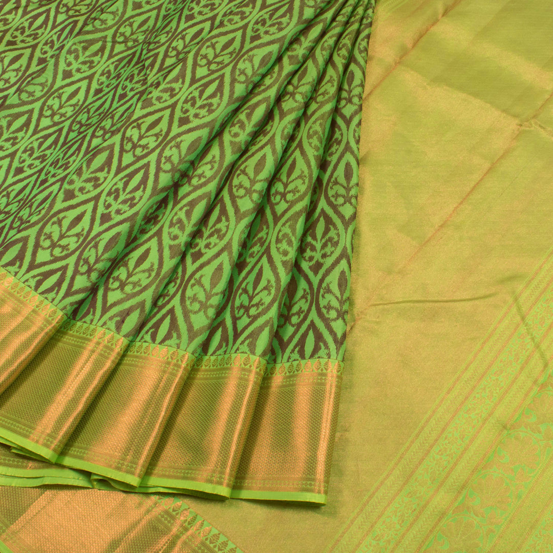 Kanjivaram Pure Silk Jacquard Saree 10056696