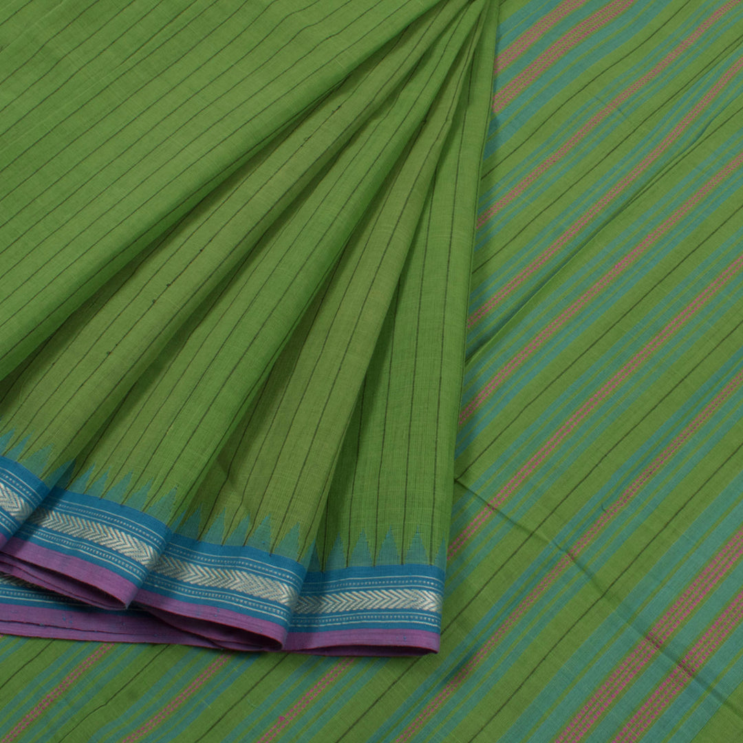 Handloom and Handspun Ponduru Cotton Saree 10057082