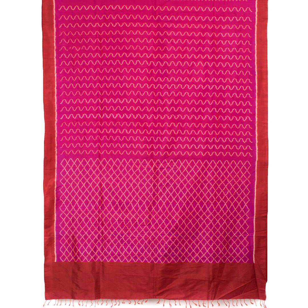 Handloom Odisha Ikat Mulberry Silk Saree 10057479