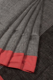 Handloom Bhagalpur Linen Saree 10057610