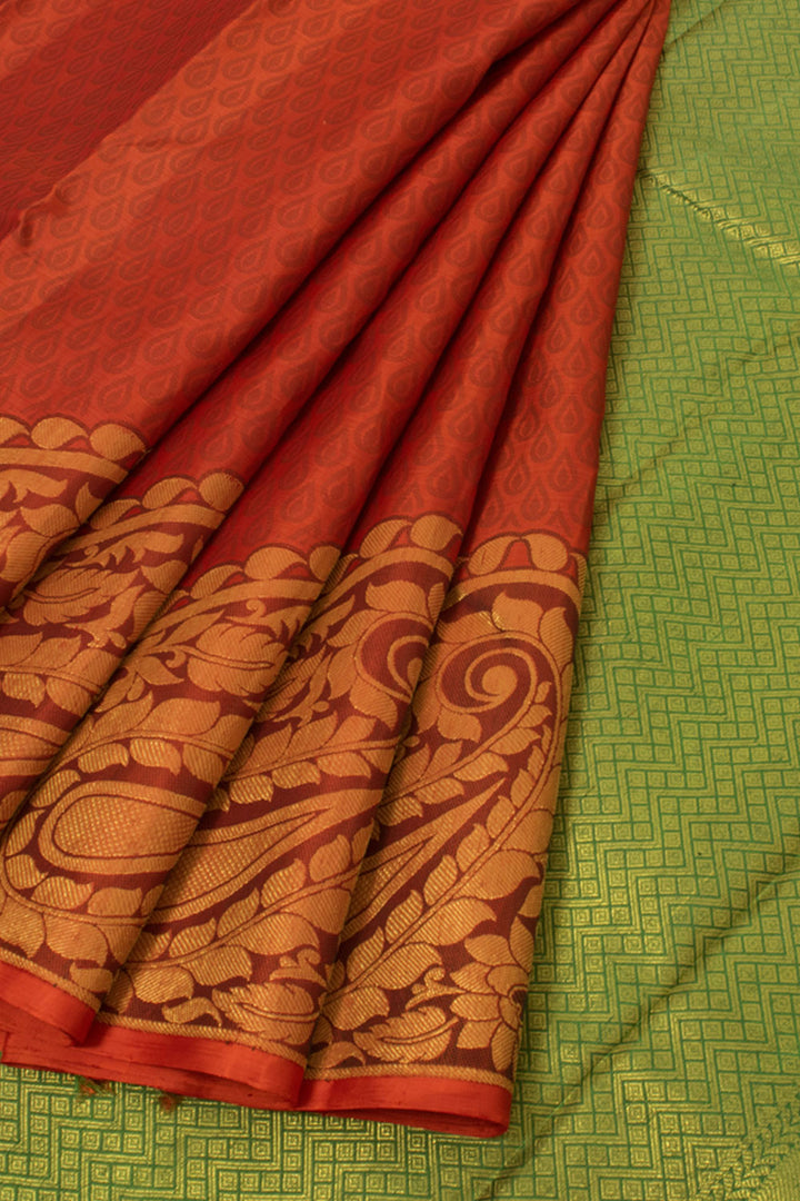 Handloom Pure Silk Jacquard Kanjivaram Saree 10057791