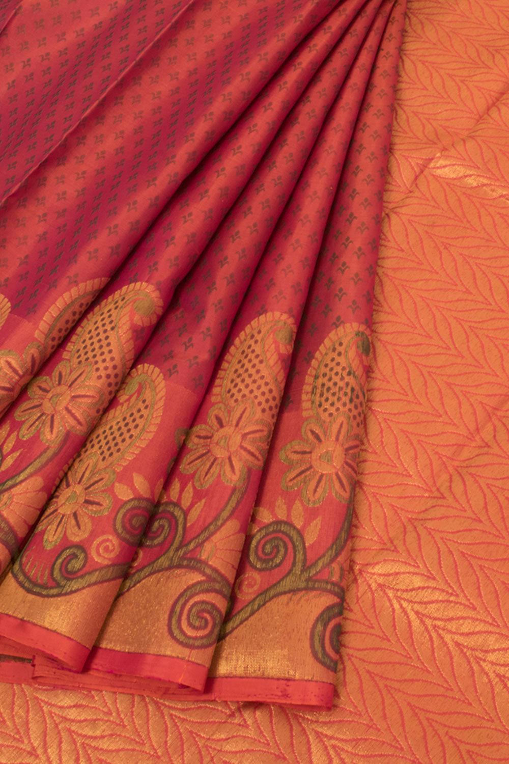 Handloom Pure Silk Jacquard Kanjivaram Saree 10057792