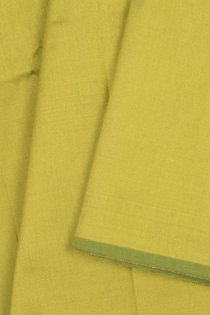 Hand Block Printed Tussar Silk Salwar Suit Material 10058470