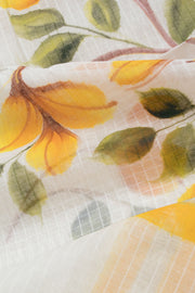 Chikankari Embroidered Kota Cotton Salwar Suit Material 10059374