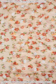 Chikankari Embroidered Kota Cotton Salwar Suit Material 10059375