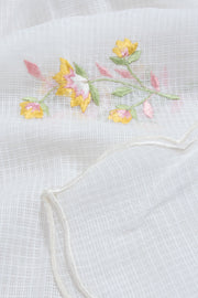 Chikankari Embroidered Kota Cotton Salwar Suit Material 10059379