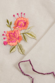 Chikankari Embroidered Kota Cotton Salwar Suit Material 10059380