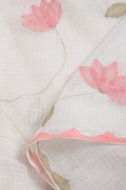 Chikankari Embroidered Kota Cotton Salwar Suit Material 10059381