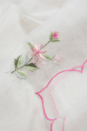 Chikankari Embroidered Kota Cotton Salwar Suit Material 10059383