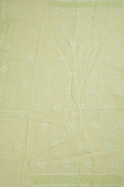 Chikankari Embroidered Cotton Salwar Suit Material 10059386