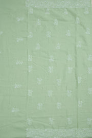 Chikankari Embroidered Cotton Salwar Suit Material 10059390