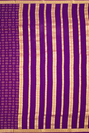 Violet Mysore Crepe Silk Saree 10061630