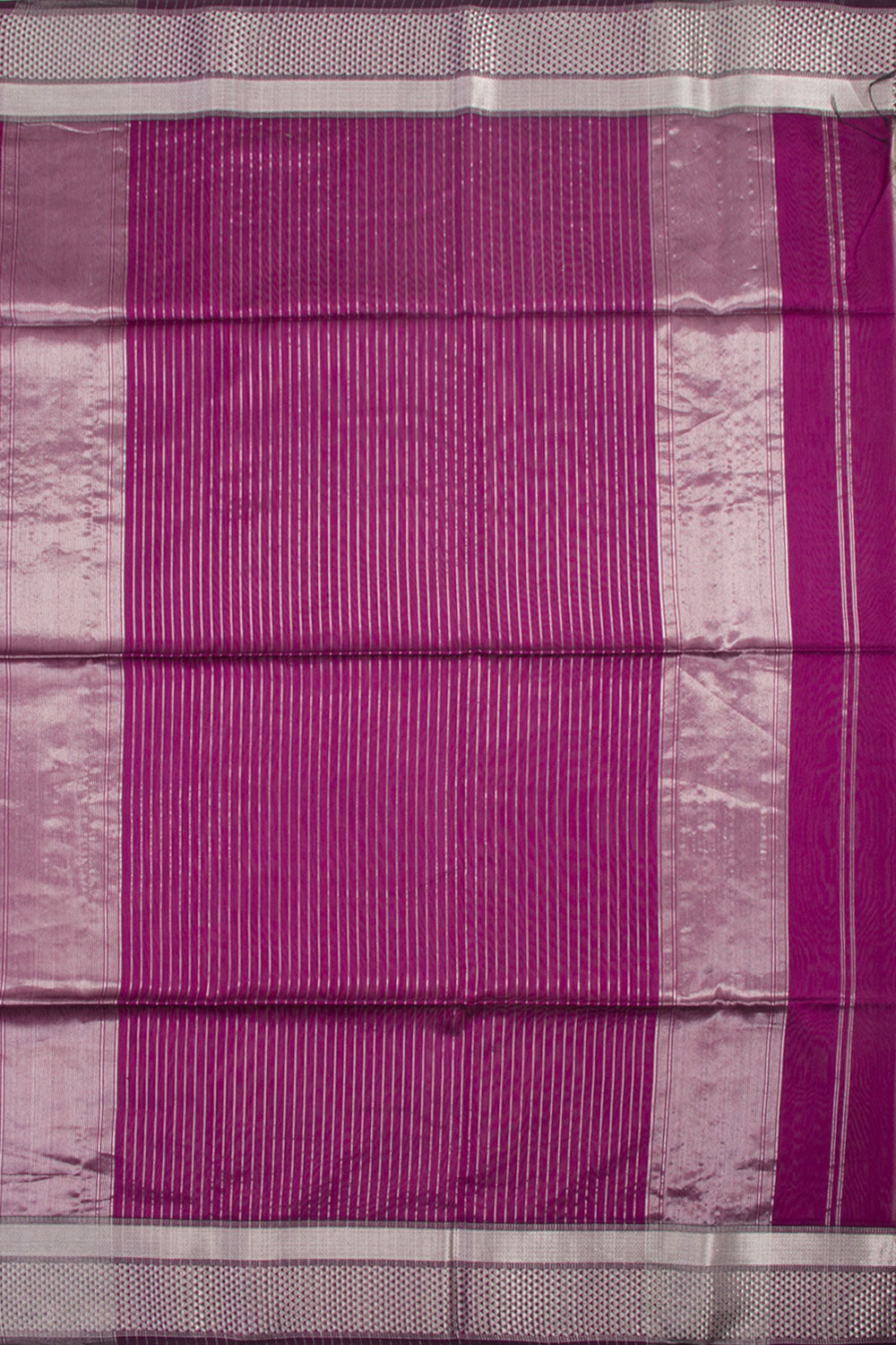 Magenta Handloom Maheshwari Silk Cotton Saree 10062227
