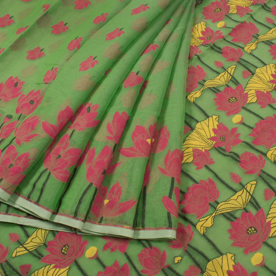 Handloom Jamdani Style Cotton Saree 10054711
