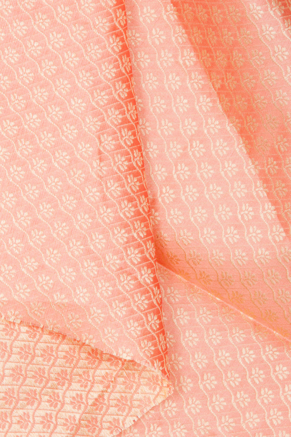 Peach Banarasi Silk Salwar Suit 10061156