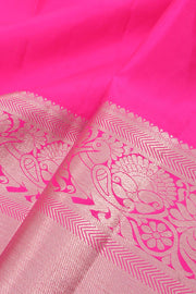 Sunflower Yellow Kanjivaram Pattu Pavadai Material 10059633