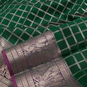 1 Year Size Pure Zari Kanchi Pattu Pavadai Material 10054639