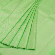 Mint Green Pure Zari Nakashi Kanjivaram Silk Saree 10057035