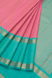Pure Zari Bridal Korvai Kanjivaram Silk Saree 10058730