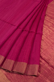 Magenta Matka Silk Saree 10059307