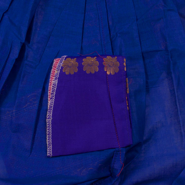 1 to 5 Yrs Size Pure Silk Kanchipuram Pattu Pavadai 10052939