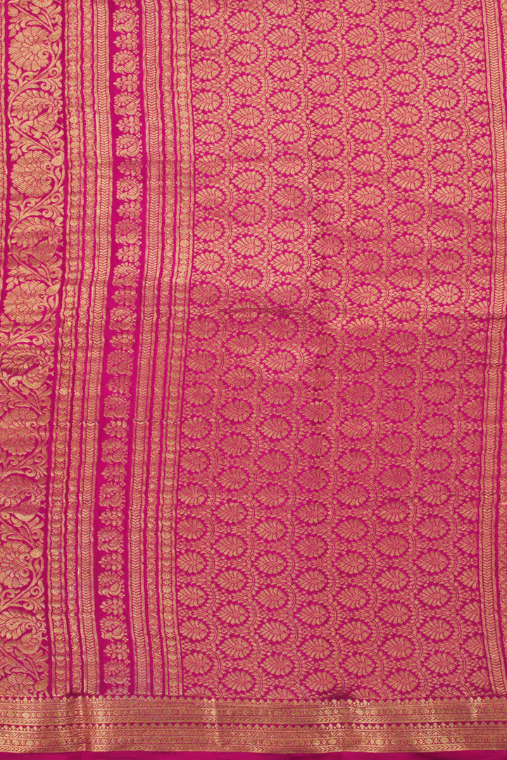 Mysore Crepe Silk Saree 10060495