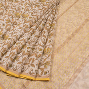 Printed Handloom Chanderi Silk Cotton Saree 10054809