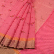 Printed Handloom Chanderi Silk Cotton Saree 10054811