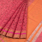 Printed Handloom Chanderi Silk Cotton Saree 10054818