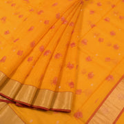 Printed Handloom Chanderi Silk Cotton Saree 10054819