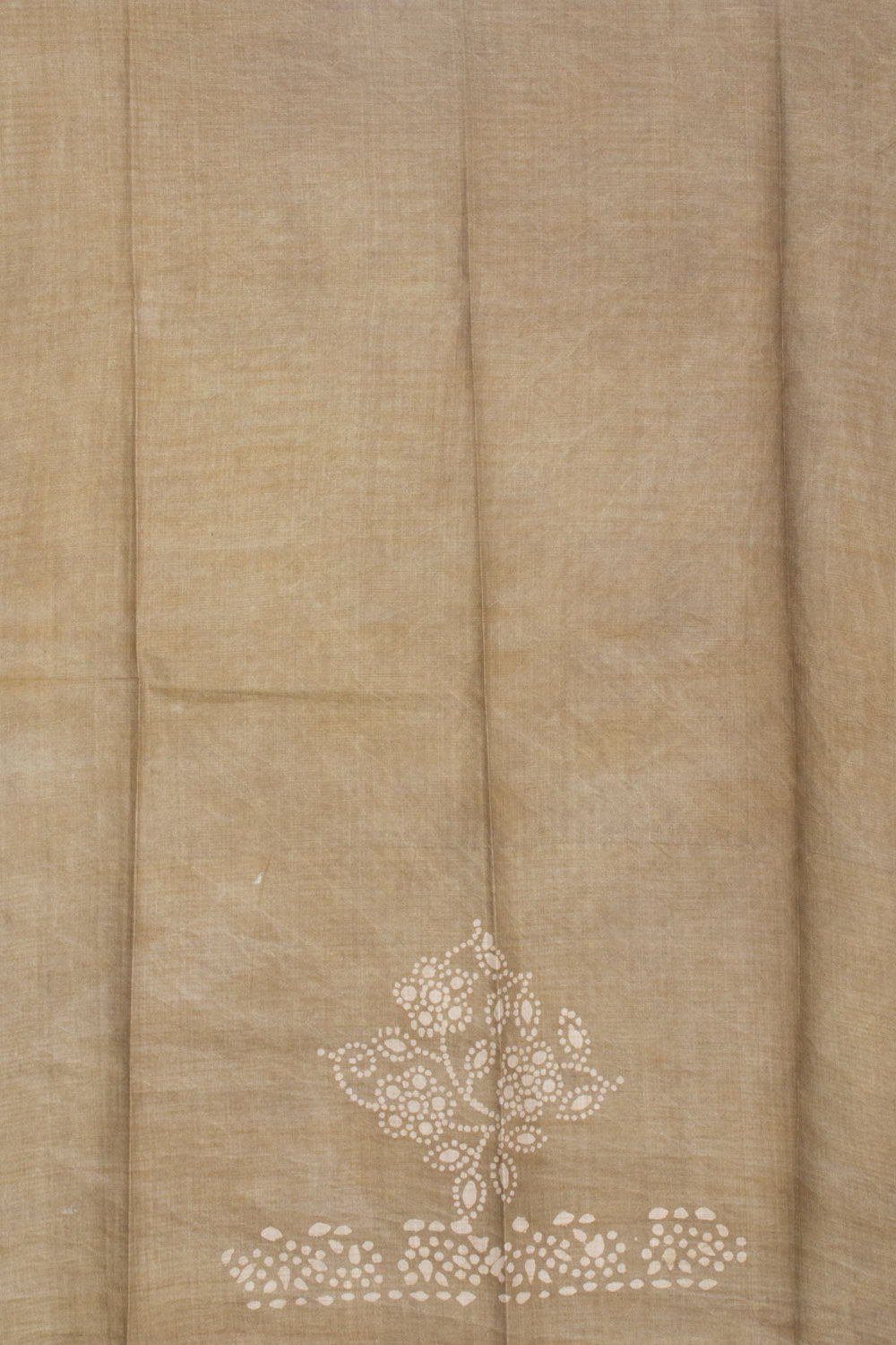 Powder Blue Batik Printed Linen Cotton Salwar Suit Material 10061928